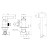 Aqualine Bateria bidetowa podtynkowa chrom SK302