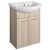 Aqualine ZOJA szafka umywalkowa 50.5x74x30cm dąb platin 51057