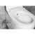 Sapho TABELLA OPEN grzejnik 590x1490 mm czarny mat MI1457