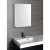 Aqualine VEGA szafka z lustrem 60x70x18cm biały VG066