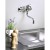 Aqualine AQUALINE 35 bateria ścienna uchwyt-S chrom 52146