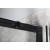 Gelco SIGMA SIMPLY BLACK kabina prysznicowa półokrągła 1000x1000mm R550 szkło czyste GS5510B