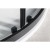 Gelco SIGMA SIMPLY BLACK kabina prysznicowa półokrągła 1000x1000mm R550 szkło czyste GS5510B
