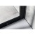 Gelco SIGMA SIMPLY BLACK kabina prysznicowa półokrągła 1200x900mm R550 L/R szkło czyste GS1290B