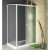 Aqualine AMADEO kabina prysznicowa 1000x800mm wariant L/P szkło Brick BTS100BTP80