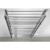 Sapho ESKINADO elektryczna suszarka na ręczniki kwadratova 600x1500 mm 130 W stal nierdzewna polerowana ER450V