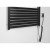 Aqualine TONDI-E grzejnik elektryczny 600x1690 mm 800 W czarny mat DE496T