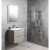 Sapho CIRASA szafka pod umywalkę 592x64x46cm dąb srebrny CR601-1111