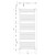 Aqualine DIRECT grzejnik łazienkowy 750x1680 mm biały ILR67T