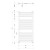 Aqualine DIRECT grzejnik łazienkowy 600x960 mm biały ILR96T