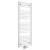 Aqualine DIRECT grzejnik łazienkowy 450x1320 mm podłączenie środkowe biały ELM34T