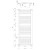 Aqualine ORBIT grzejnik z podłączeniem bocznym 750x1320 mm biały ILO37T