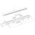 Aqualine MARMI odpływ liniowy z rusztem ze stali nierdzewnej L-810 DN50 1702-80