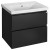 Aqualine ALTAIR szafka umywalkowa 67x60x45cm czarny mat AI670