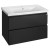 Aqualine ALTAIR szafka umywalkowa 86.5x60x45cm czarny mat AI690