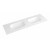 Sapho TREOS umywalka podwójna 151.6x513 cm Rockstone biały mat TS152-0101