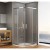 Bruckner BORG kabina prysznicowa półokrągła 900x900x1950 mm R550 szkło czyste 751.090.1