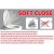 Bruckner DARIO deska WC SLIM Soft Close duroplast biały 301.403.4