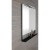 Sapho ERUPTA lustro z półką i LED oświetleniem 100x80cm czarny mat ERU340
