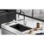 Sapho NIMOA bateria kuchenna z prysznicem chrom/gun metal MA640GM