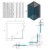 Polysan THRON LINE SQUARE kabina prysznicowa 1200x900mm wejście z rogu TL2290-5002