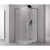 Polysan THRON LINE ROUND kabina prysznicowa 1200x800mm wejście z rogu TL2280-5005