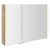 Sapho ALIX szafka z lustrem oświetlenie LED 96x70x17.5cm dąb Alabama AX196-0022