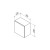 Sapho ESPACE szafka 35x35x22cm 1 drzwi lewa/prawa dąb Alabama ESC830-2222