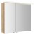 Sapho LINEX szafka z lustrem oświetlenie LED 80x70x15cm dąb Alabama LX080-0022