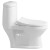 Aqualine PETIT kompakt WC dla dzieci odpływ pionowy/poziomy biały PT520