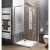 Aqualine AGGA kabina prysznicowa narożna 800x800mm szkło czyste HLF808Y