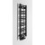 Bruckner ALBRECHT grzejnik 400x930 mm podłączenie środkowe czarny mat 600.111.6