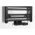 Bruckner ALBRECHT grzejnik 400x930 mm podłączenie środkowe czarny mat 600.111.6