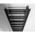 Bruckner ALBRECHT grzejnik 400x1250 mm podłączenie środkowe czarny mat 600.112.6