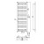 Bruckner ALBRECHT grzejnik 600x1250 mm podłączenie środkowe czarny mat 600.117.6