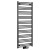 Bruckner ALBRECHT grzejnik 600x1570 mm podłączenie środkowe czarny mat 600.118.6