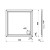 Bruckner ELSE brodzik kompozytowy 90x90cm biały 800.112.4