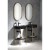 Sapho PUNO konsola z umywalką 600x860x396mm złoty mat SKA590-5-01