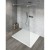 Gelco VARIO WHITE jednoczęściowa kabina przysznicowa Walk-In szkło czyste 1300 mm GX1213GX2215