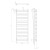 Sapho METRO DOS grzejnik łazienkowy 550x1430 mm czarny mat IR430TB
