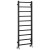 Sapho METRO LIGHT grzejnik łazienkowy 400x1140 mm czarny mat IR445TB