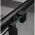 Gelco SIGMA SIMPLY BLACK drzwi prysznicowe przesuwne wejście z rogu 900 mm szkło Brick GS2490B