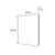 Sapho PIRI lustro z oświetleniem LED 60x80cm czujnik dotykowy 2700-6500K PR600S