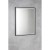 Sapho Lustro SORT z oświetleniem LED 60x80cm bezdotykowy czujnik IR 2700-6500K czarny mat ST080S