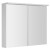 Aqualine KAWA STRIP szafka z lustrem oświetlenie LED 80x70x22cm biały WGL80S