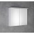 Aqualine KAWA STRIP szafka z lustrem oświetlenie LED 80x70x22cm biały WGL80S