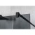 Gelco VARIO BLACK jednoczęściowa kabina prysznicowa Walk-In montaż przy ścianie szkło nordic 1000 mm GX1510-06