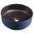 Sapho PRIORI umywalka ceramiczna nablatowa ? 41 cm niebieski/brązowy PI033