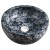 Sapho PRIORI umywalka ceramiczna nablatowa ? 41 cm niebieskie kwiaty PI038