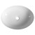 Aqualine Umywalka ceramiczna nablatowa 50.5x37 cm biały 50361